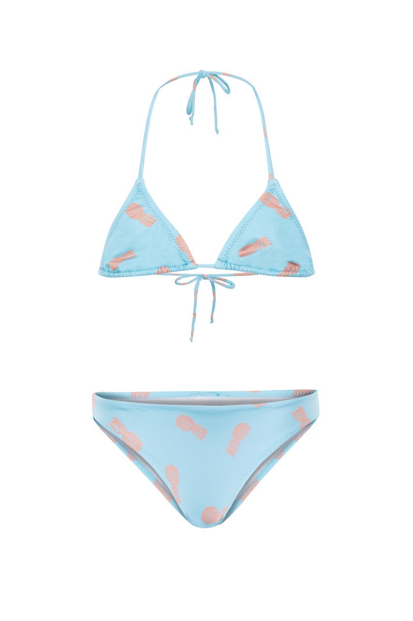 TURQUISE PINEAPPLE - Kız Çocuk Üçgen Bikini - 3-4 yas