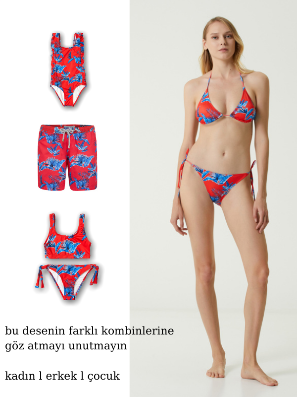 AIDEN - Kız Çocuk Sporty Bikini - Fiji Beachwear - 4