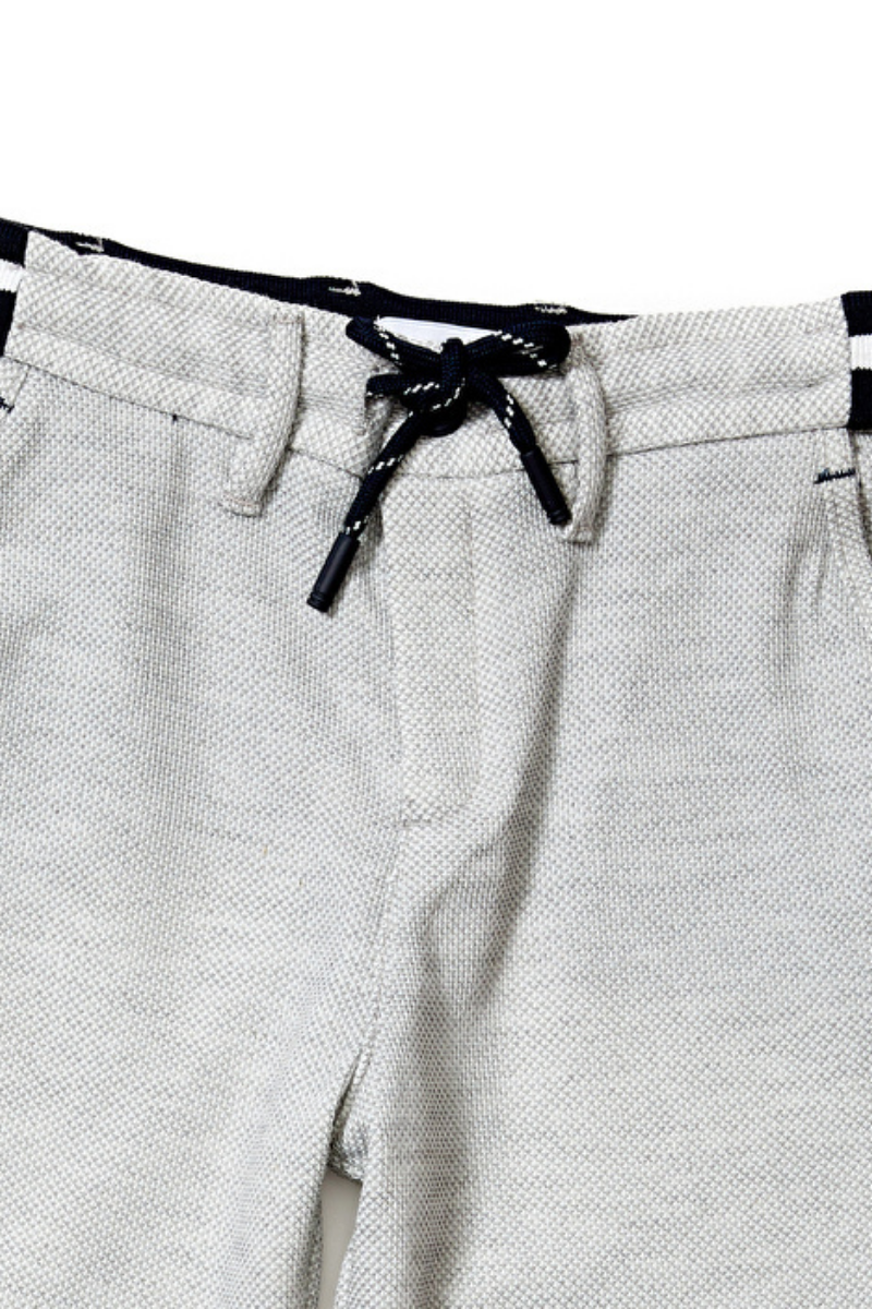 Çocuk Pique Pantolon - Gri - Fiji Beachwear - 3