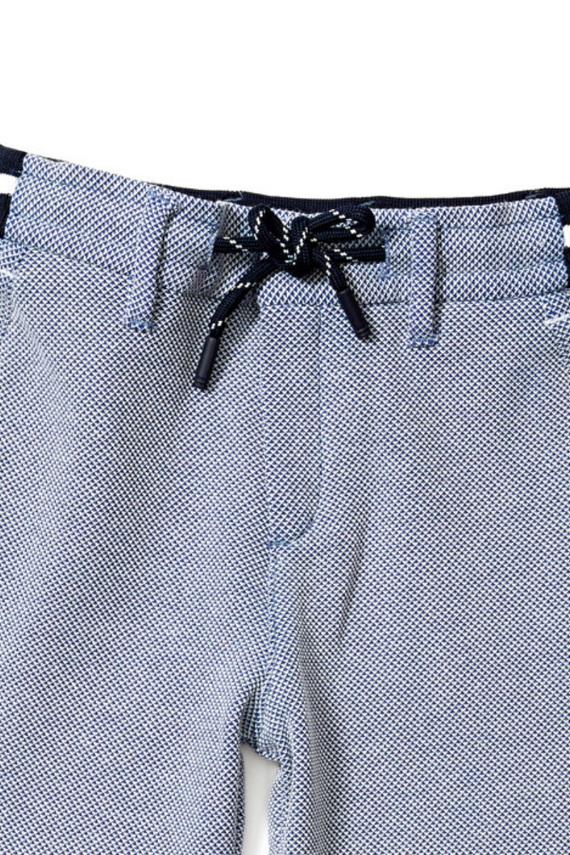 Çocuk Pique Pantolon - Mavi - Fiji Beachwear - 2