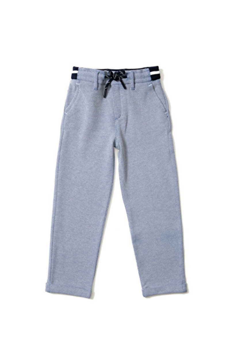 Çocuk Pique Pantolon - Mavi - 0-2 Yaş