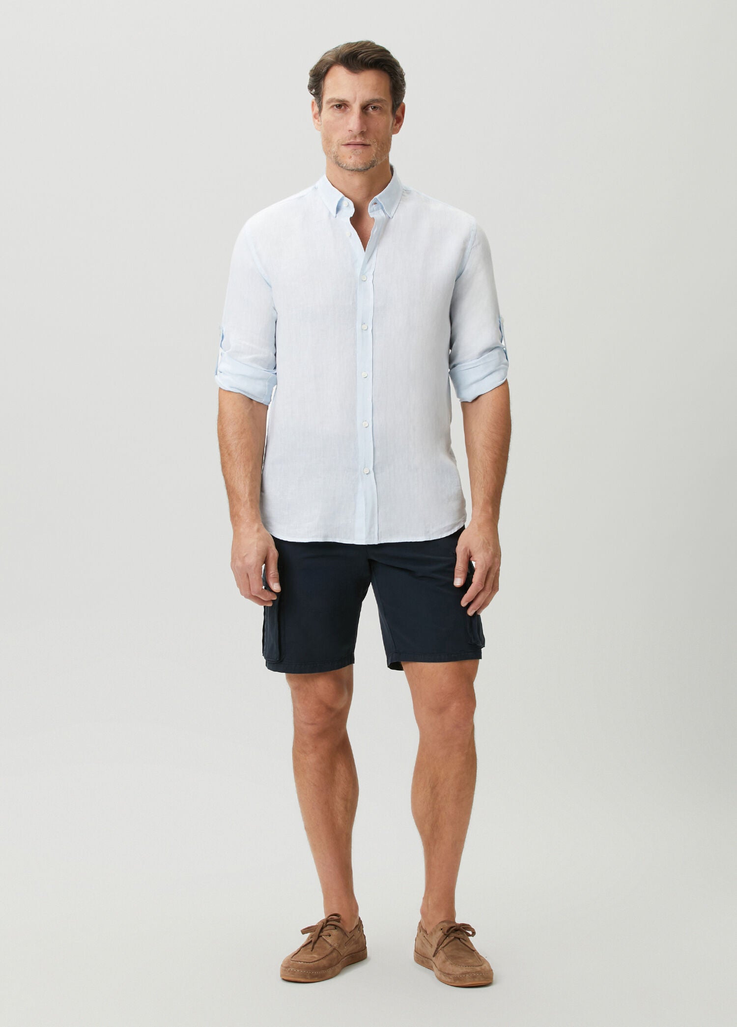 Linen Shirt - Light Blue