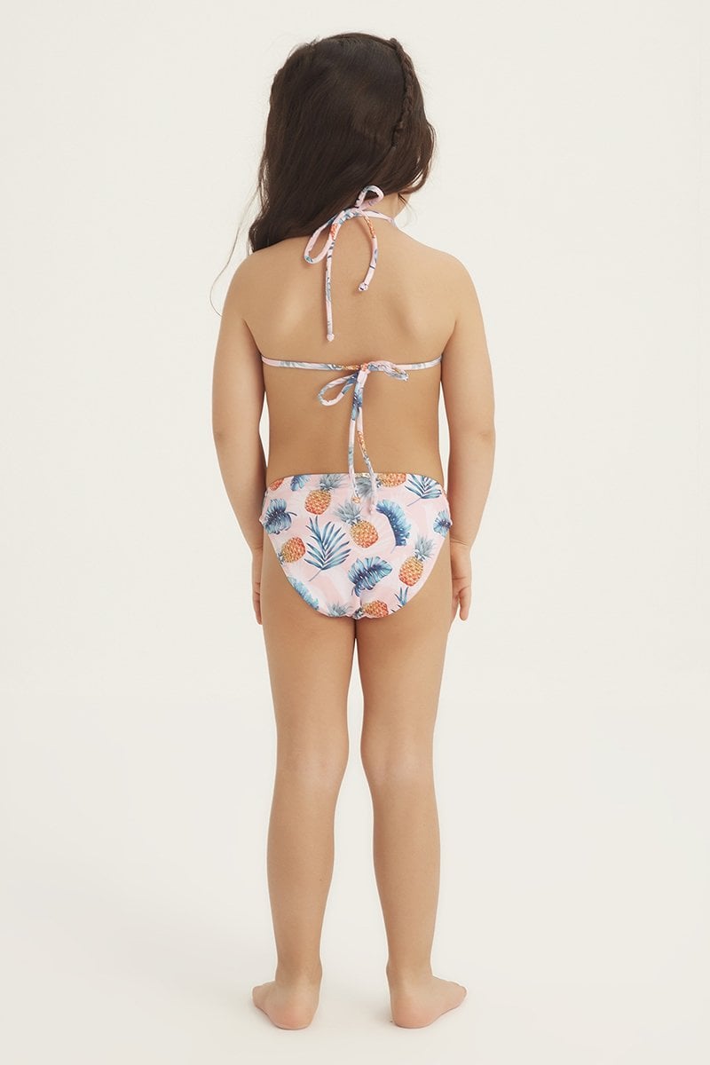 ALOHA -Kız Çocuk Üçgen Bikini - Fiji Beachwear - 3