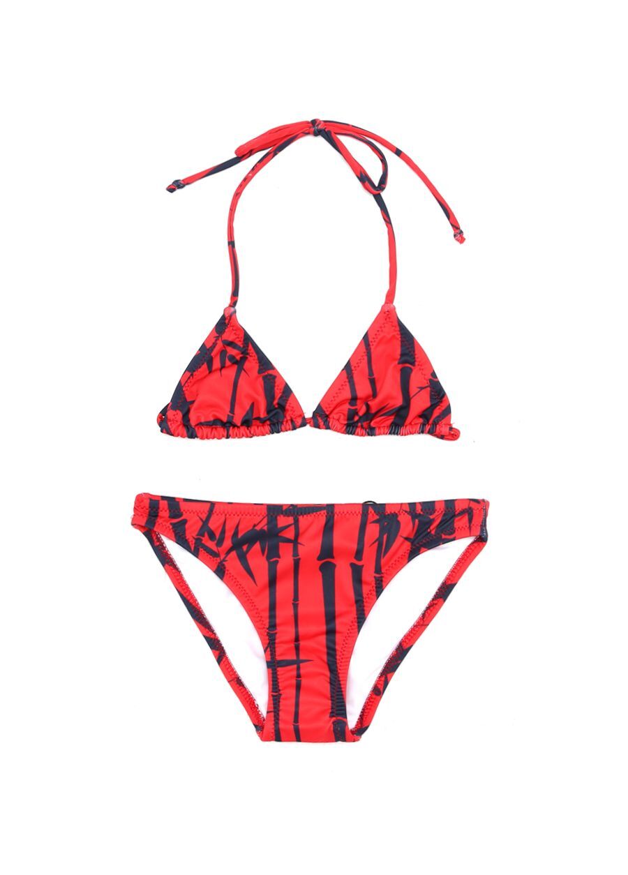 BAMBOO - Kız Çocuk Üçgen Bikini - Fiji Beachwear - 3