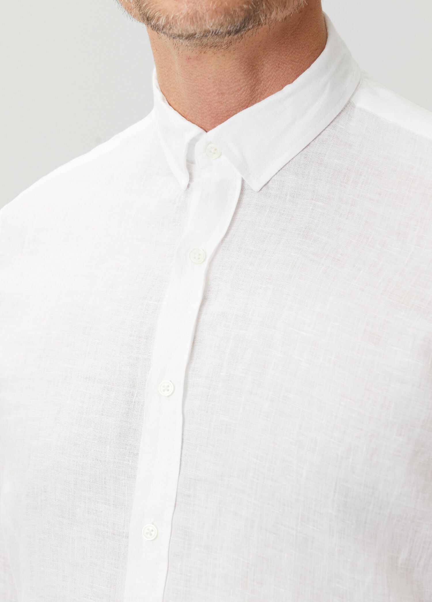 Linen Shirt - White