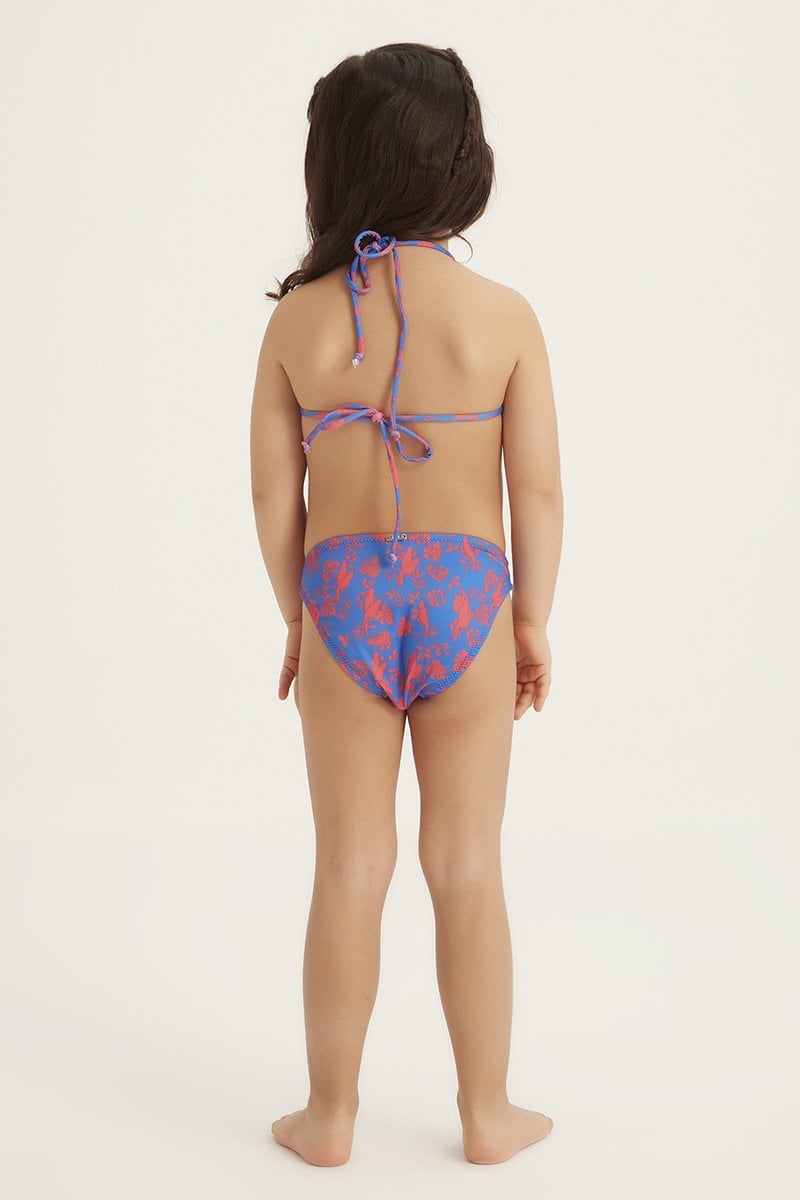 EXOTIC BIRDS - Kız Çocuk Üçgen Bikini - Fiji Beachwear - 3