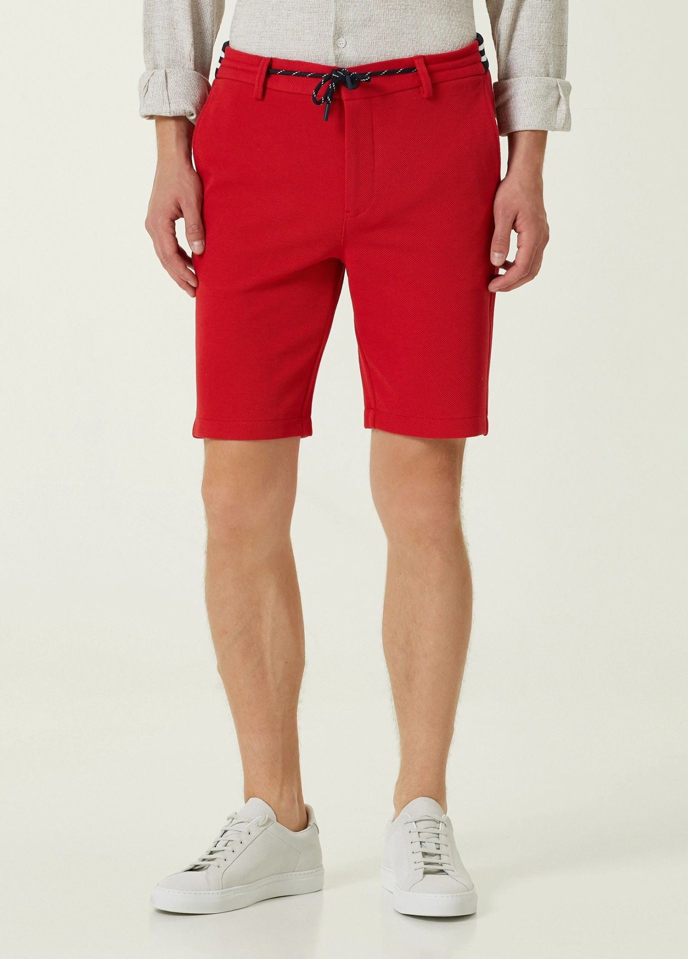 Raphael Bermuda - Kırmızı - Fiji Beachwear - 2