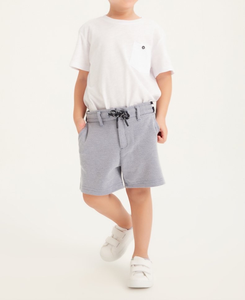 Raphael Çocuk Bermuda - Mavi - Fiji Beachwear - 2