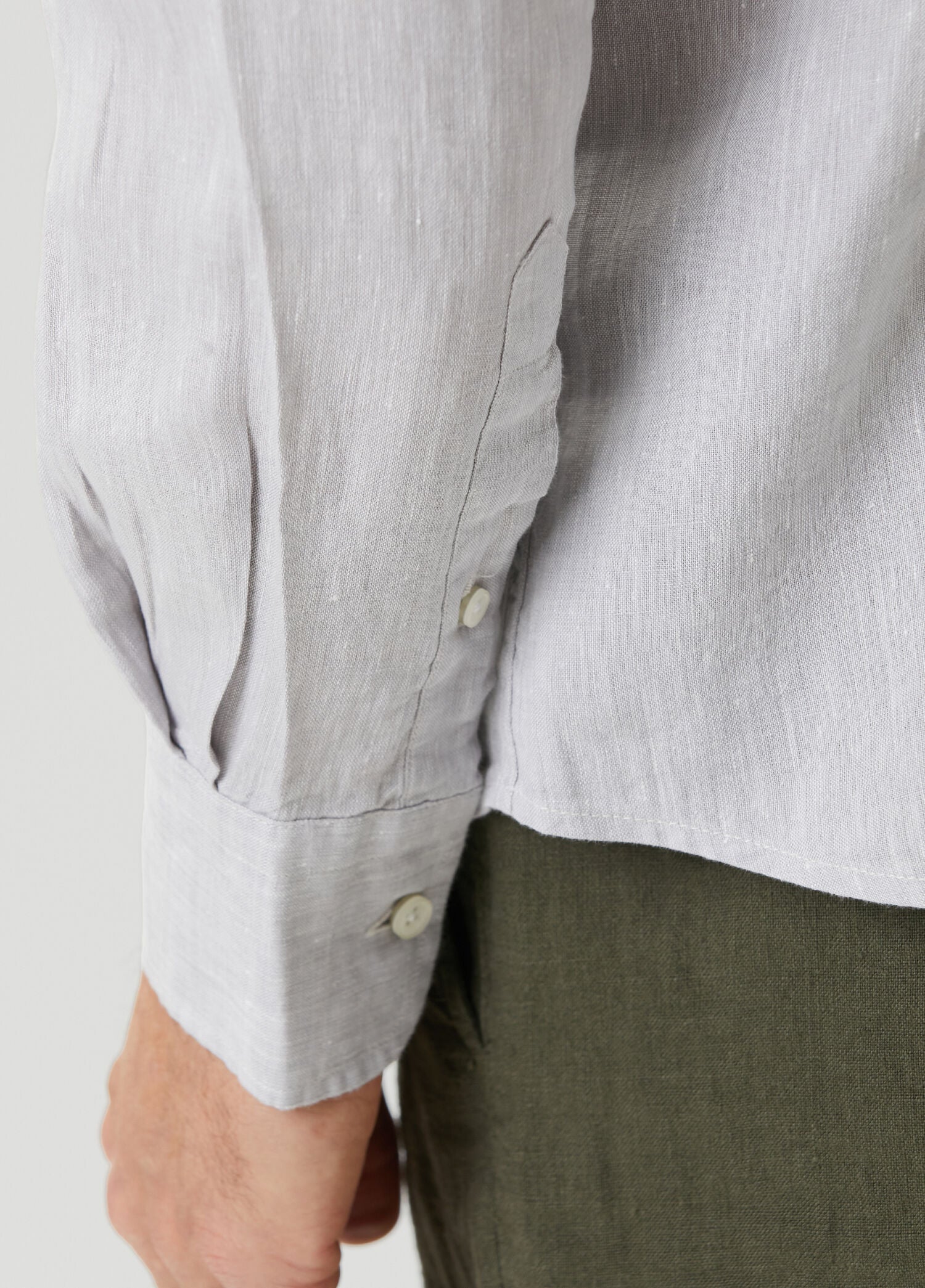 Linen Shirt - Grey