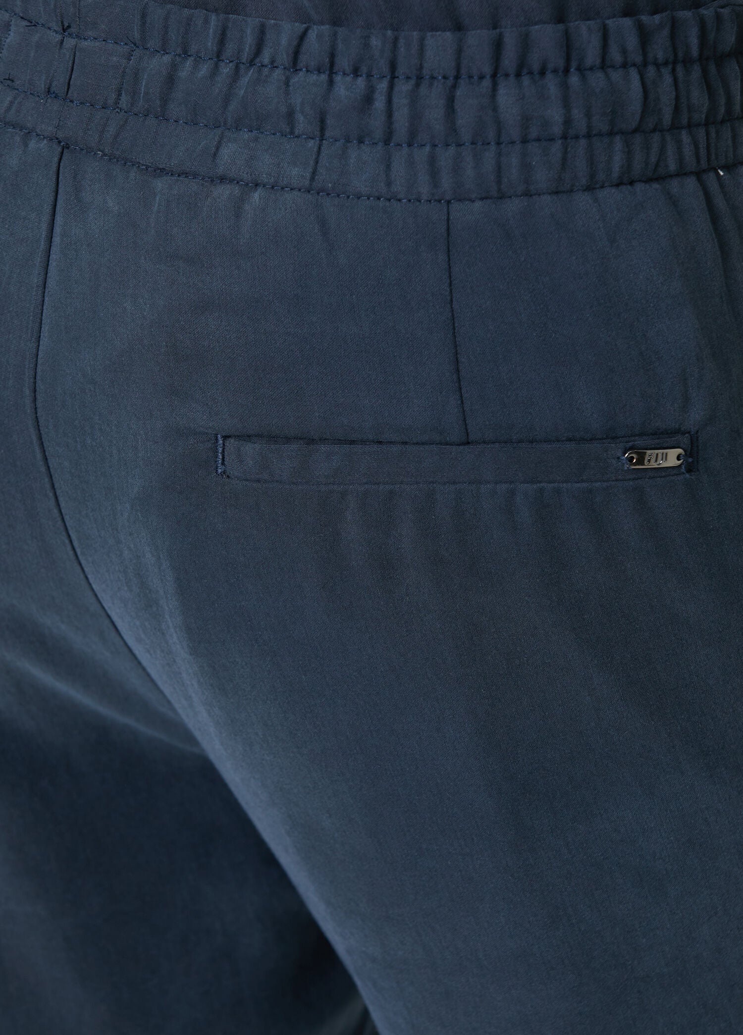 Premium Tencel Jogger Pantolon - Lacivert