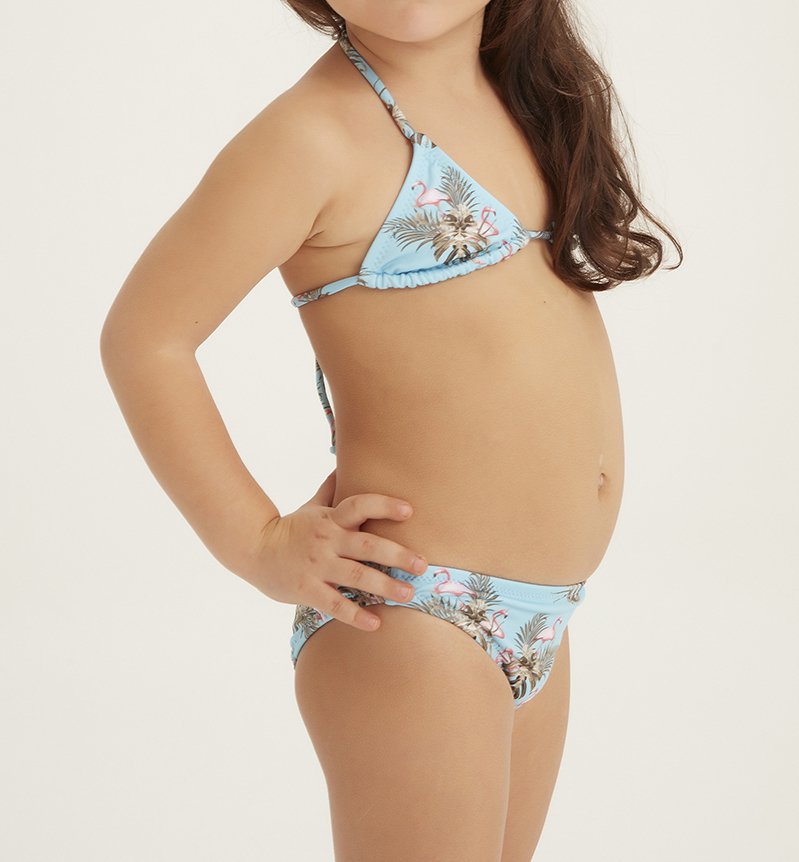 MIAMI VICE - Kız Çocuk Üçgen Bikini - Fiji Beachwear - 4