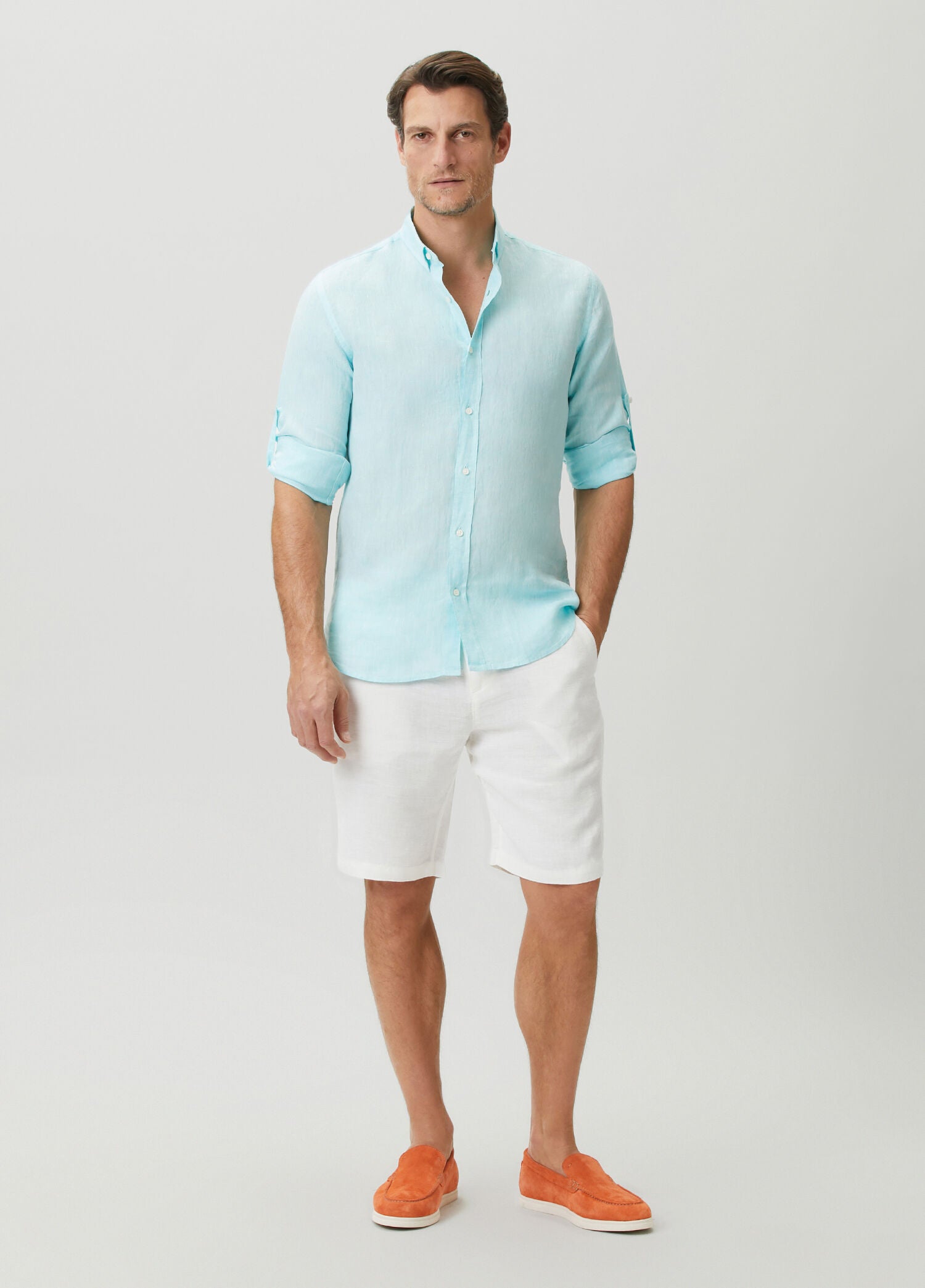 Linen Shirt - Mint