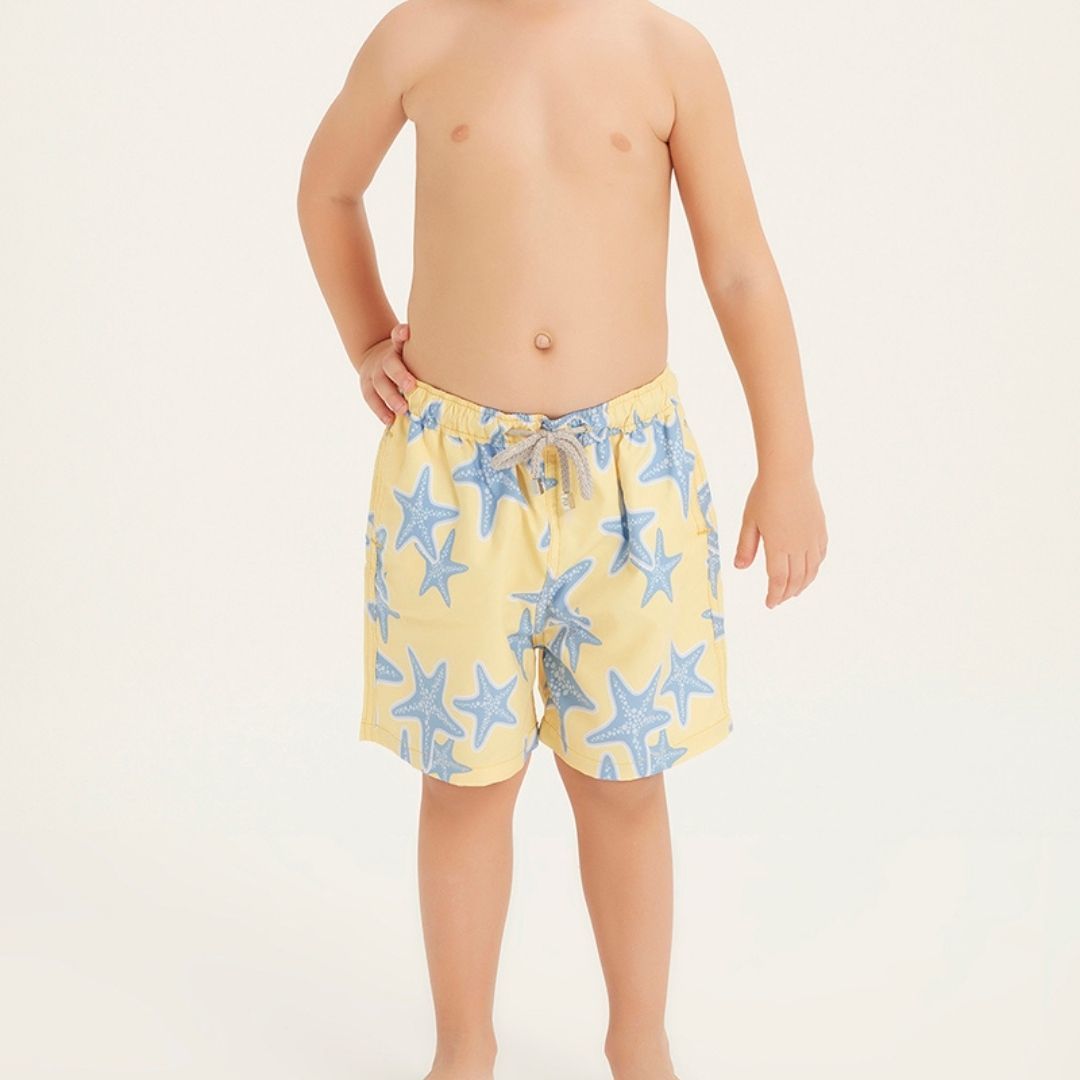 STARFISH LIME - Erkek Çocuk Mayo - Fiji Beachwear - 3