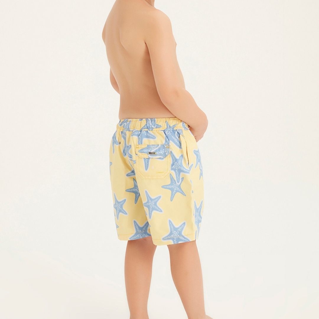 STARFISH LIME - Erkek Çocuk Mayo - Fiji Beachwear - 4